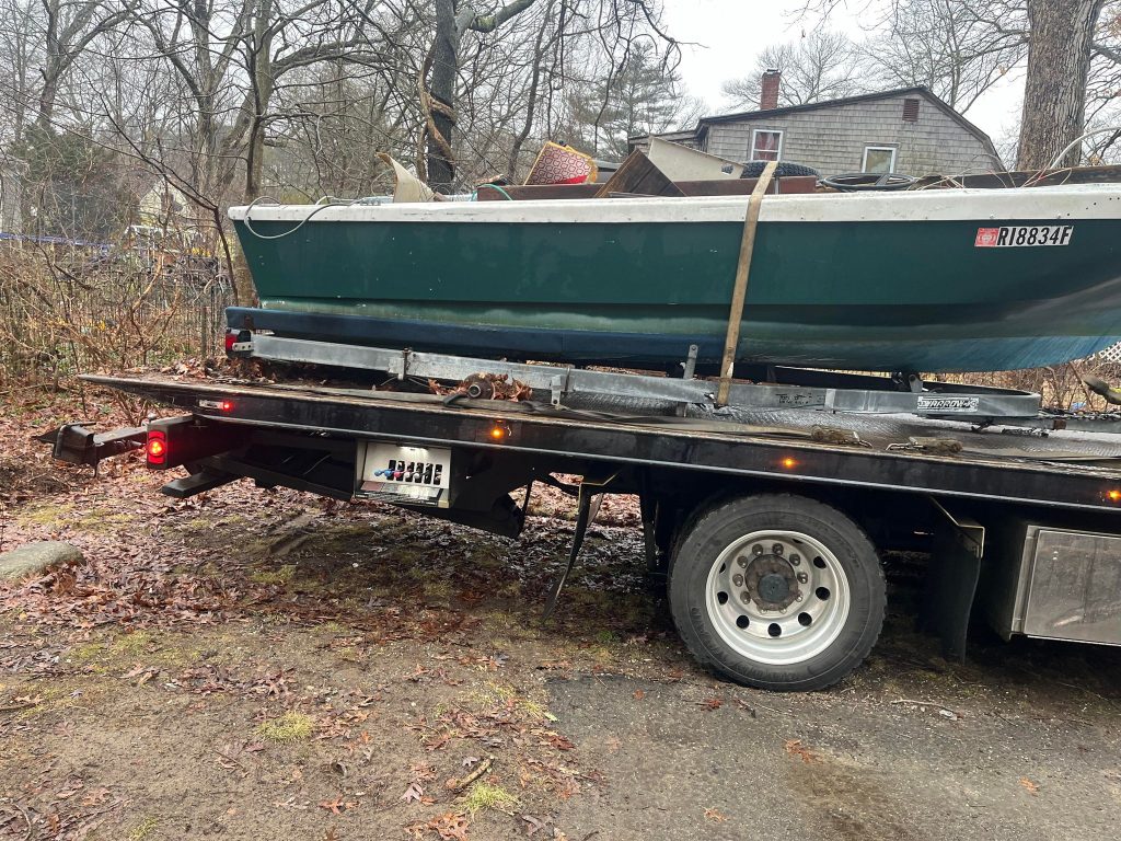 Boat Removal & Disposal in Rhode Island by Rapid Junk Removal RI