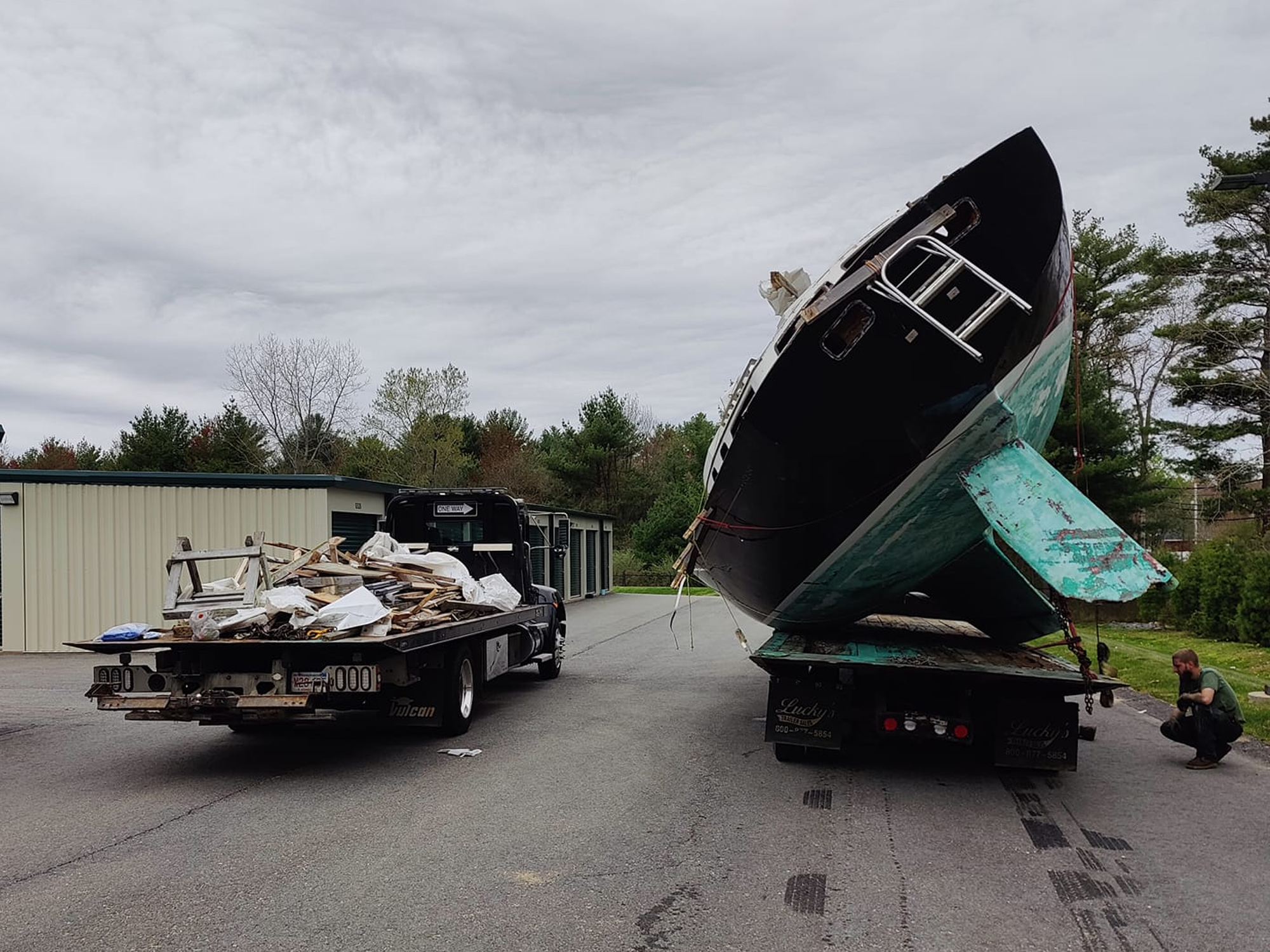 Boat Removal & Disposal in Rhode Island by Rapid Junk Removal RI