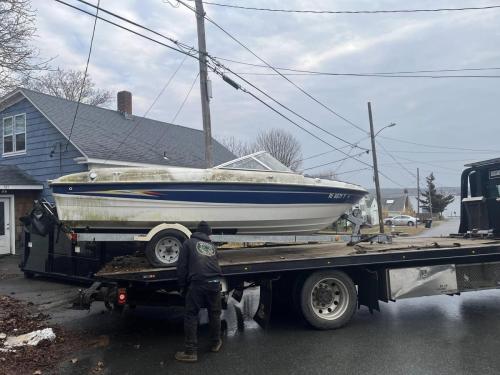 Boat Removal  Disposal in Rhode Island by Rapid Junk Removal RI